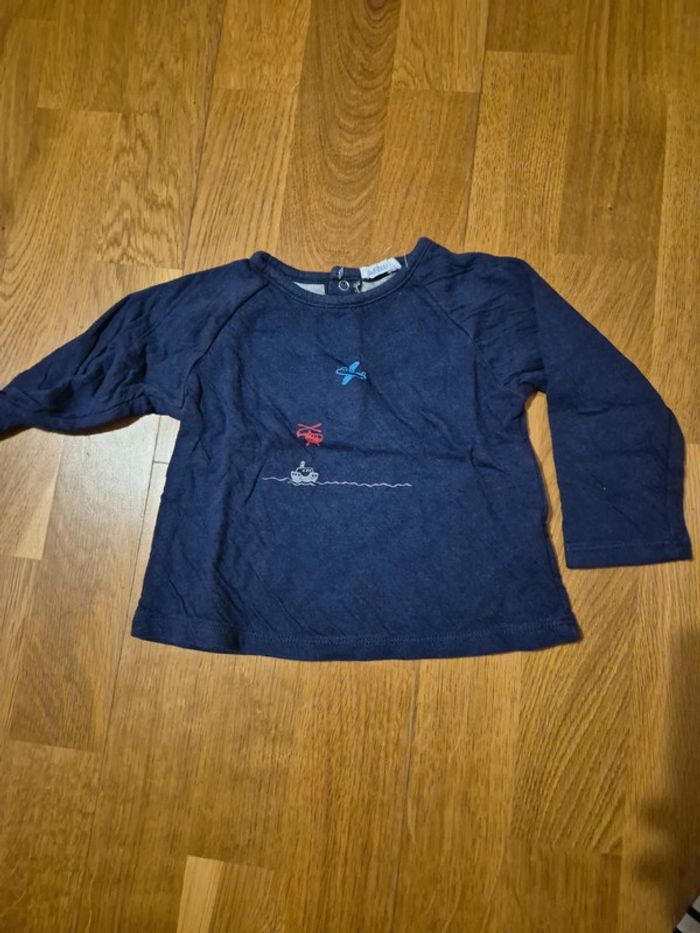Lot de 3 tee-shirt bout'chou 12 mois - photo numéro 6