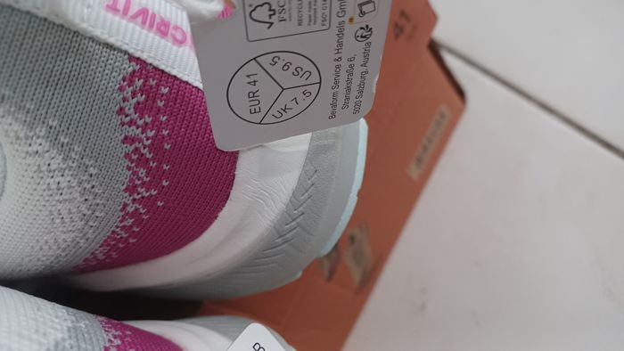 Chaussure de course premium femme 41 neuf blanc et rose - photo numéro 6