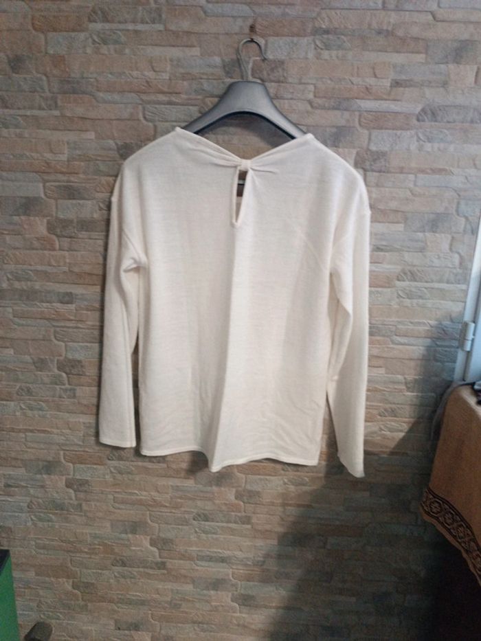 Pull crème Tissaia 42 - photo numéro 3