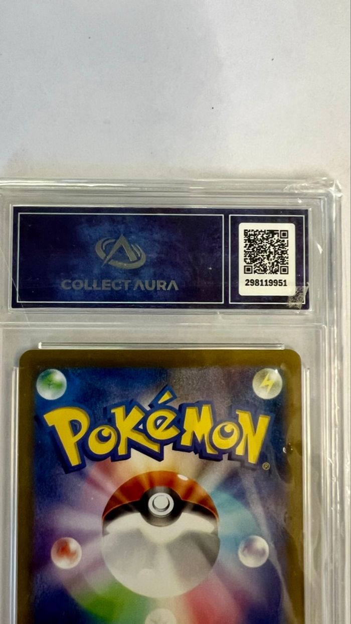 Carte Pokémon evoli ex japonaise grader collect aura 9 - photo numéro 2