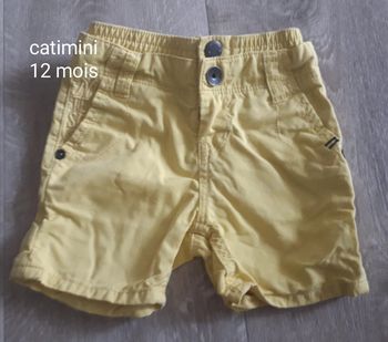 Short catimini 12 mois
