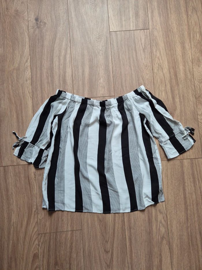Blouse 3/4 épaules dénudées - photo numéro 5