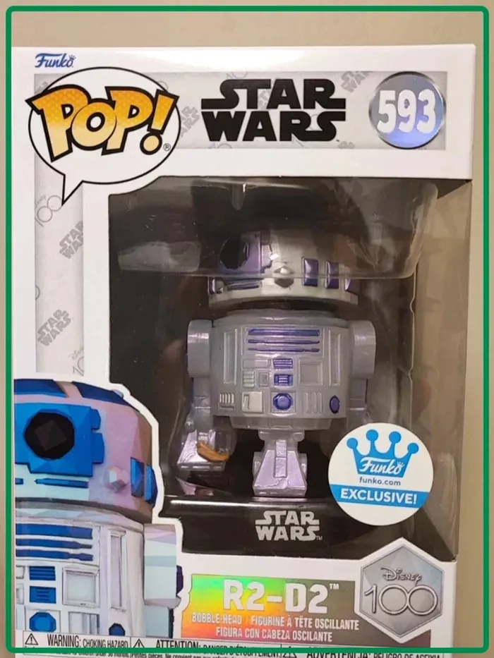 Funko Pop 593 R2-D2 r2d2 star Wars disney 100