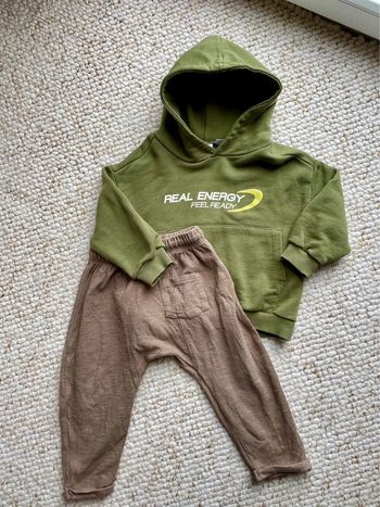 Sweat à capuche ensemble Zara set complet