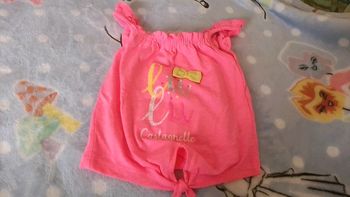 T-shirt lulu castagnette 6 mois neuf