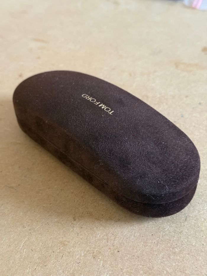 Étui à lunettes Tom Ford marron unisexe - photo numéro 8