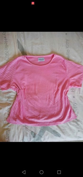T-shirt rose edmee
