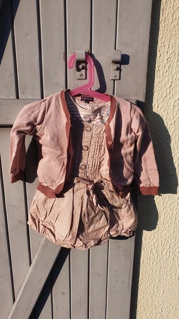 Ensemble fille sergent major 18 mois