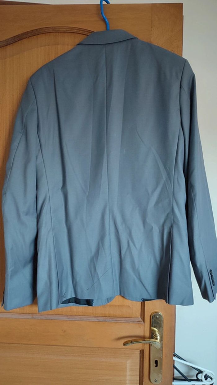 Veste costume gris - photo numéro 4