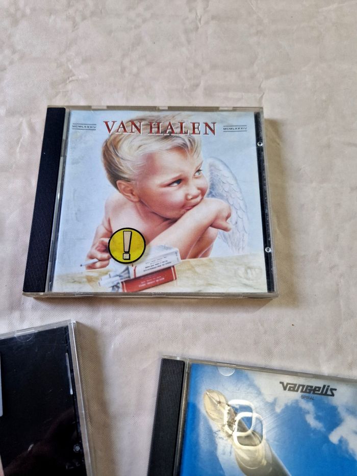 Lot de 3 album Rock / métal, Van Halen  , Nirvana  , Vangelis - photo numéro 4