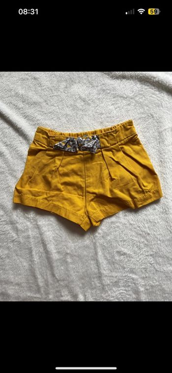 Short été fille 9 mois