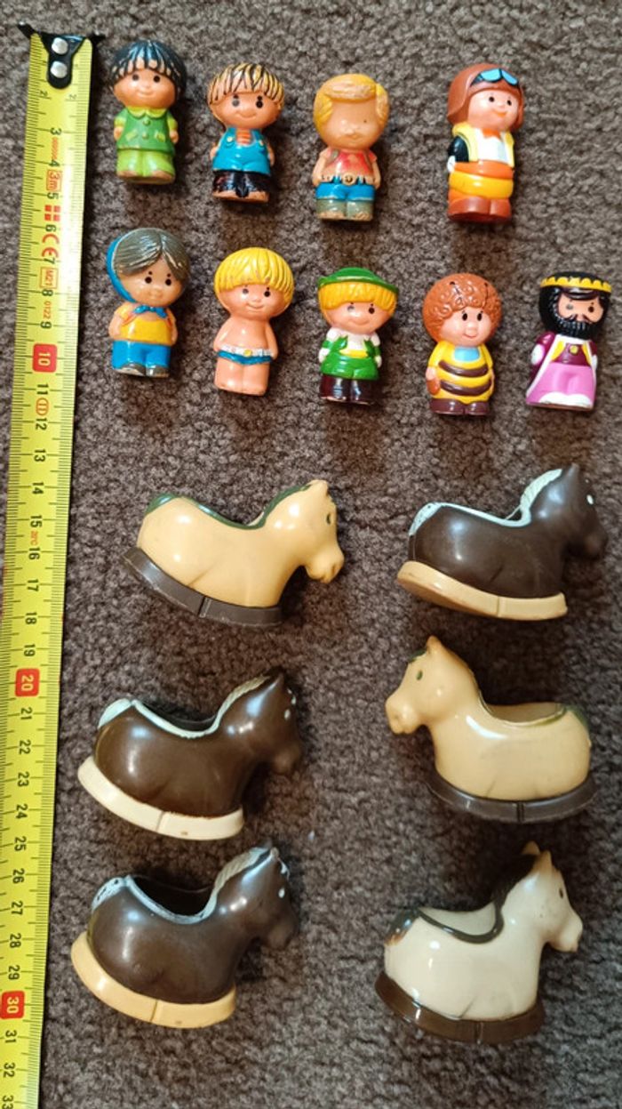 Lot figurines vulli + lot cheval chevaux - photo numéro 2