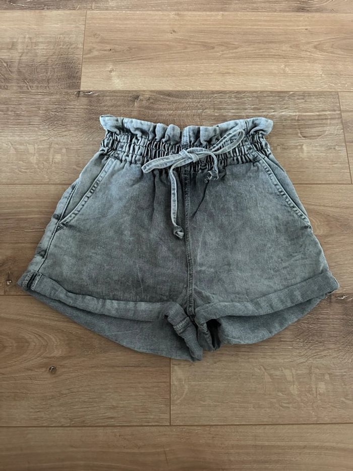 Short paperbag Bershka gris 🐺