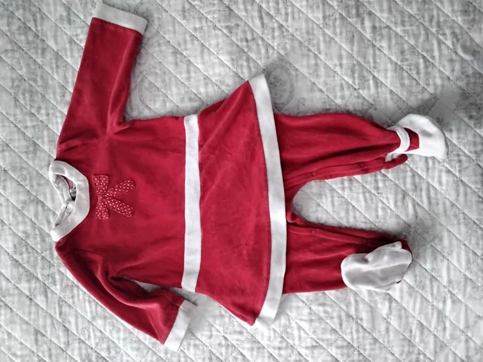 Lot de 6 pyjamas d'hiver pour bébé fille de 18 mois. - photo numéro 2