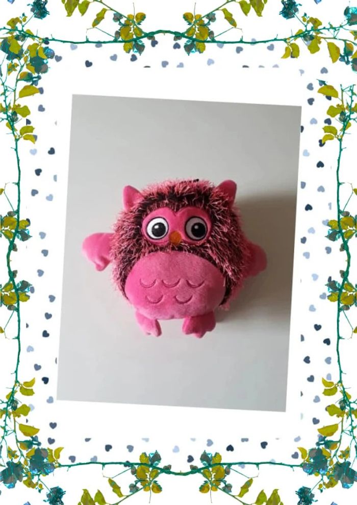 Peluche hibou 15 cm