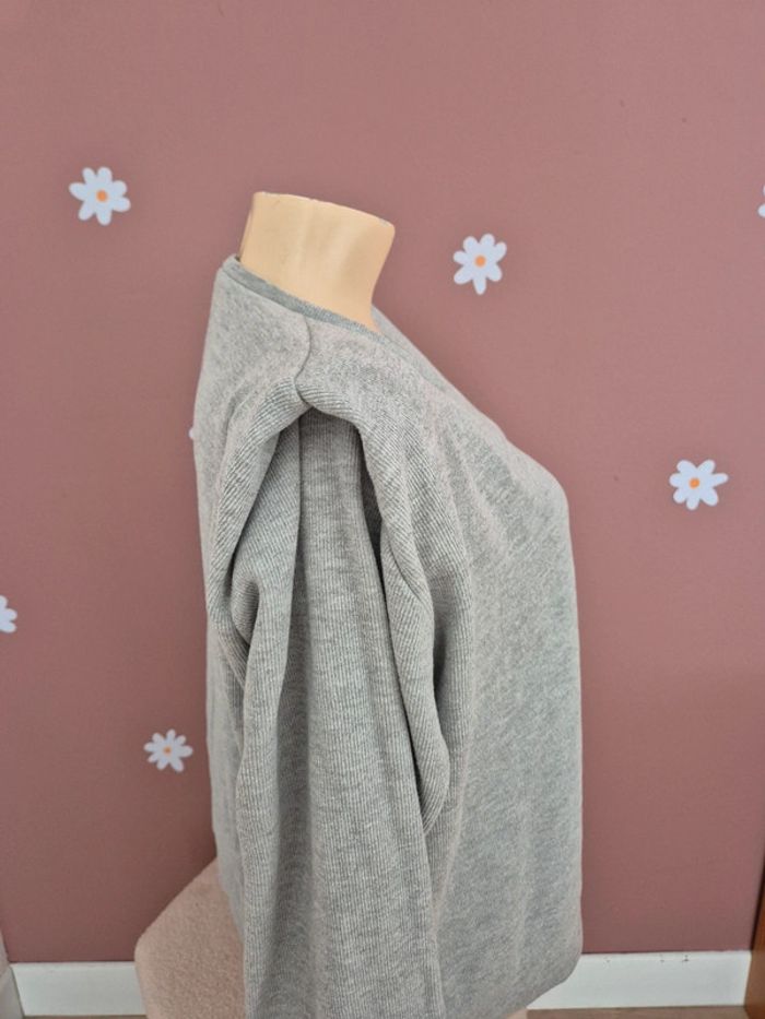 Pull gris Kiabi taille XL - photo numéro 3