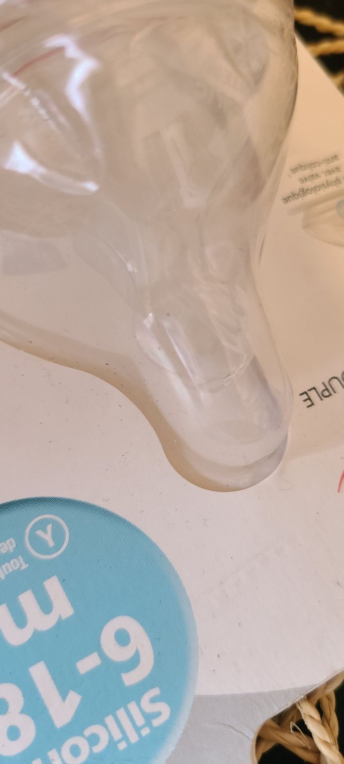 Tétine pour biberon nuk serenity Taille 6-18 mois Paquets non ouvert, - photo numéro 3