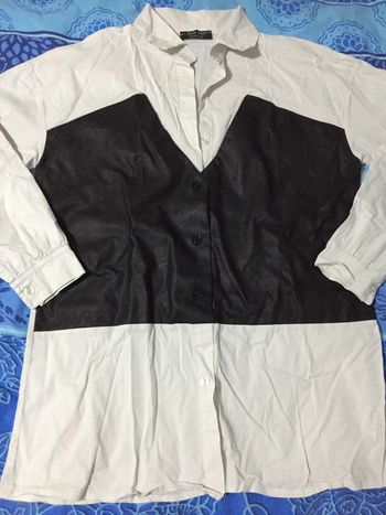 chemise noir et blanc