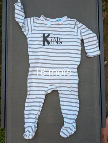 Pijama été bébé garçon 18 mois