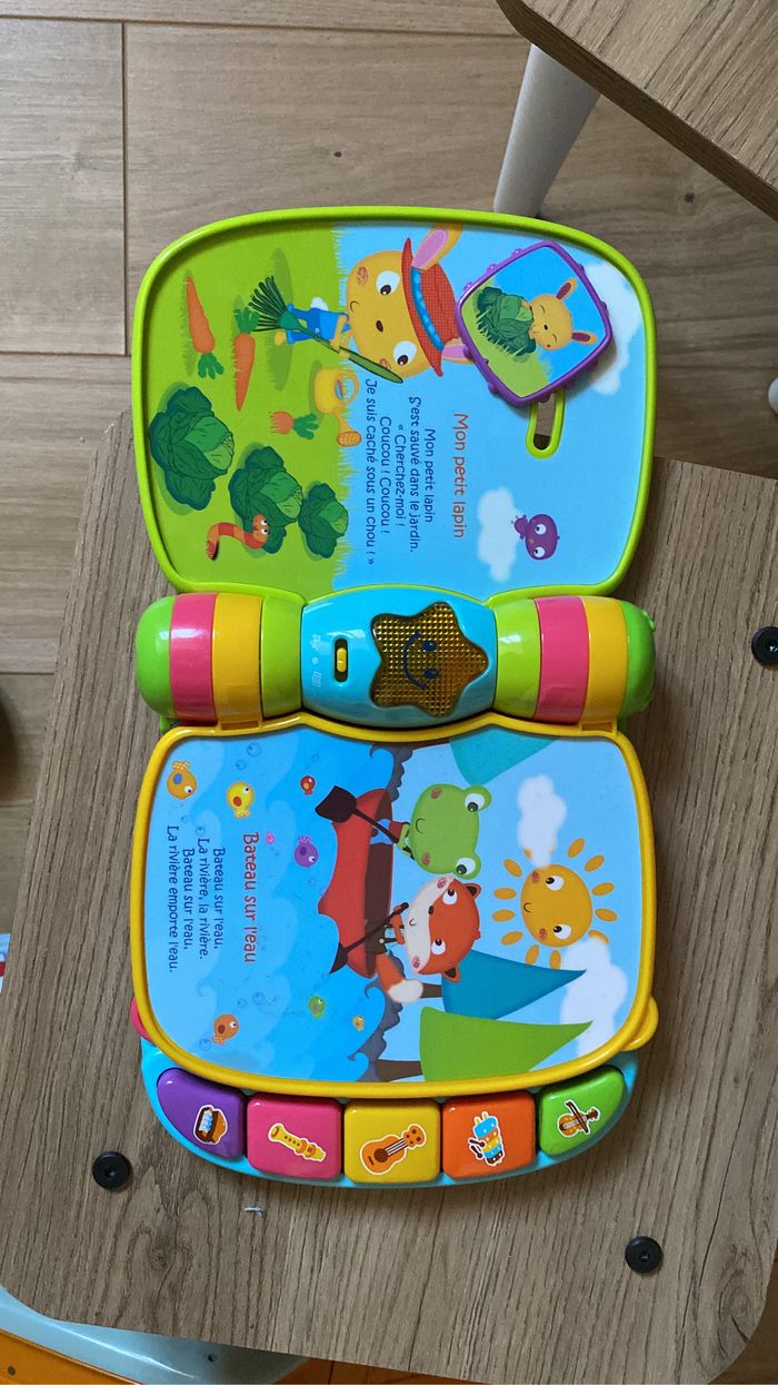 livre interactif bébé vtech - photo numéro 4