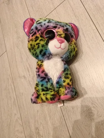 Peluche TY léopard arc en ciel
