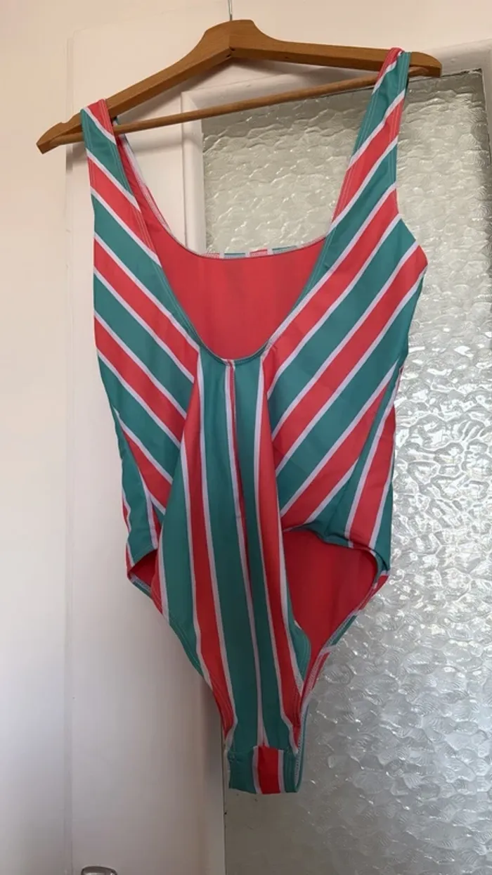 Maillot 2 pièce multicolore M - photo numéro 2