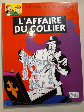 BD Blake et mortimer - l'affaire du collier