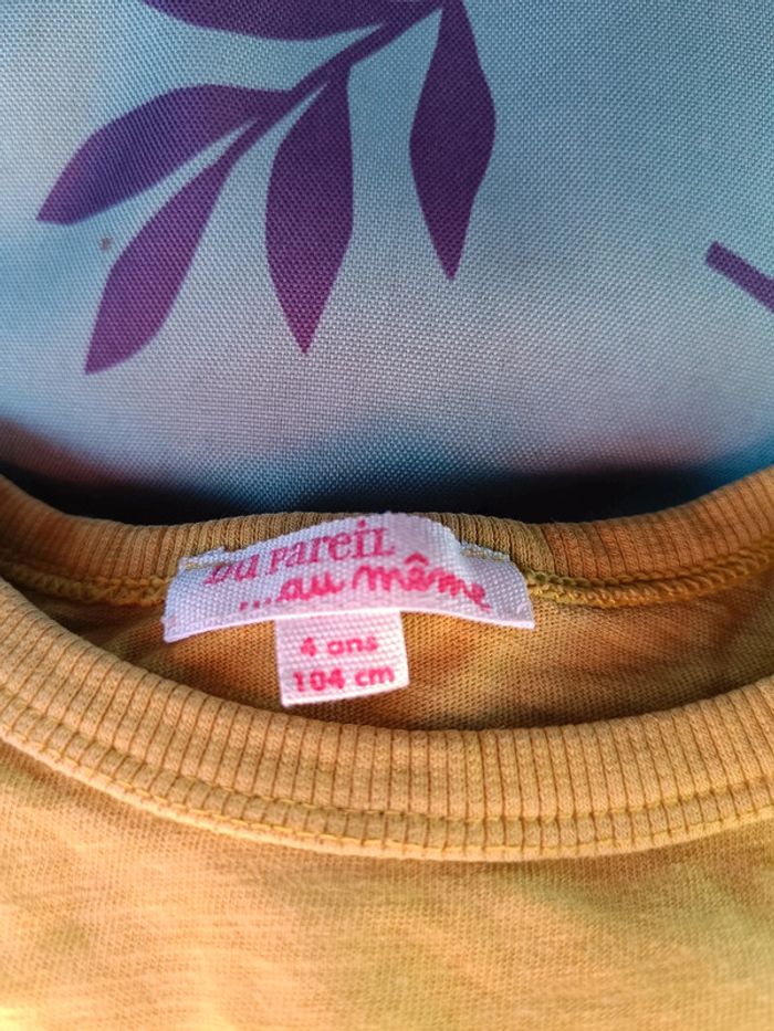 T-shirt manches longues 4 ans loup 🐺 - photo numéro 2