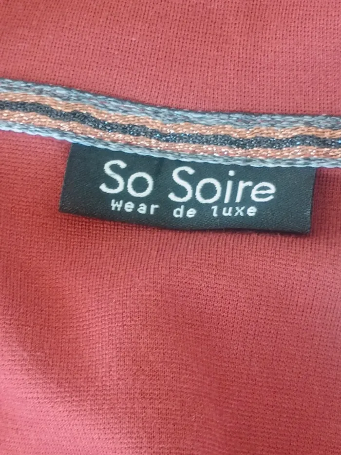 veste longue Marron Chic Neuve L - photo numéro 4