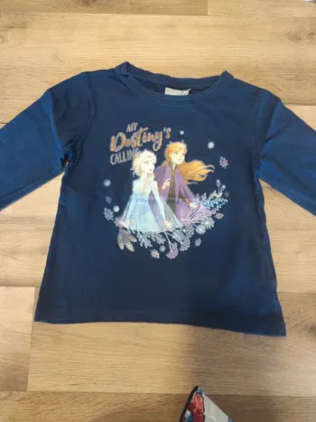 Tee-shirt ML 4 ans Disney Frozen 2 en TBE
