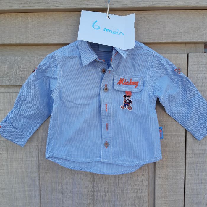 Chemise Mickey, 6 mois
