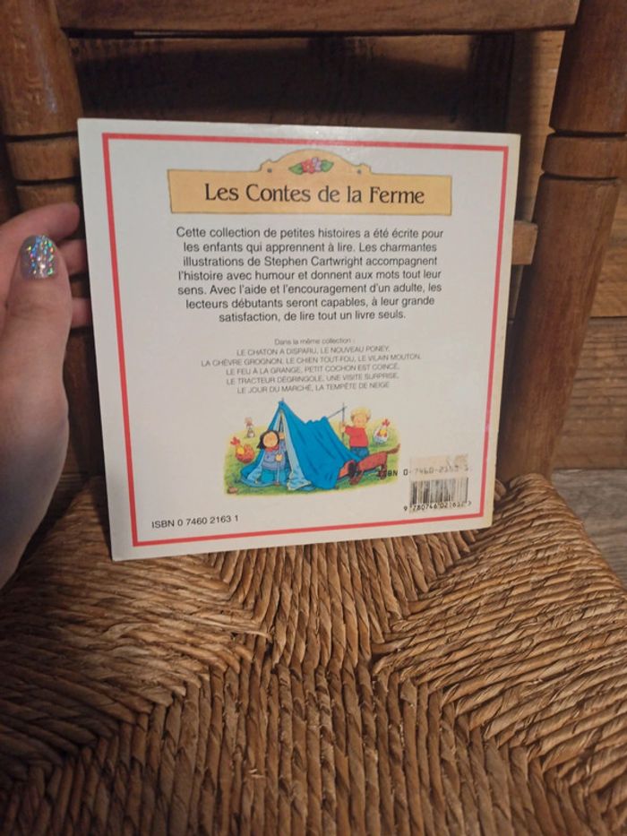 Livre Les contes de la ferme Une nuit sous la tente tbe - photo numéro 3