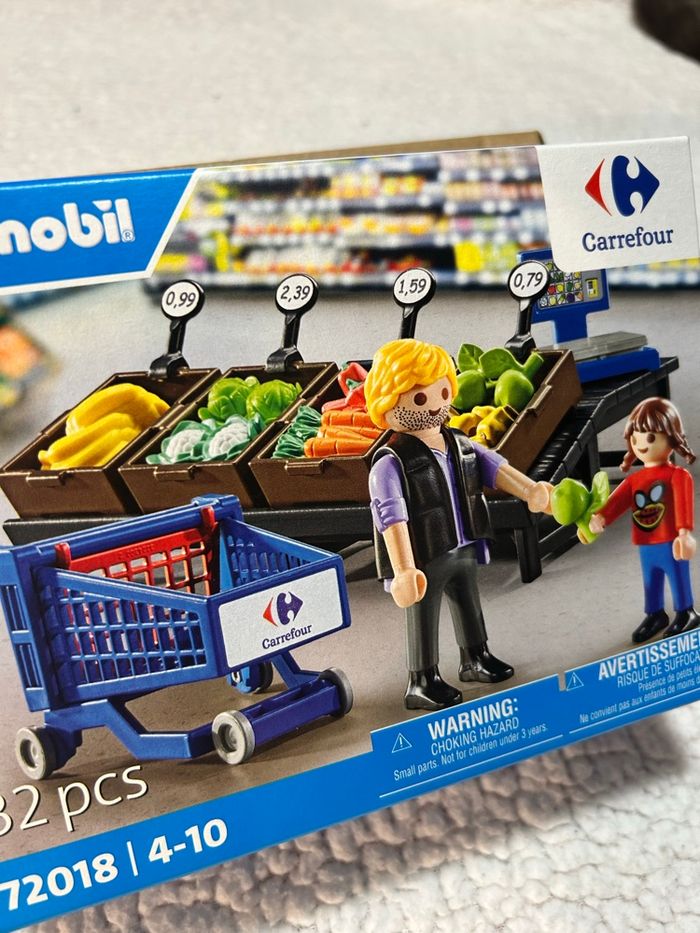 PLAYMOBIL vendeur CARREFOUR - photo numéro 2