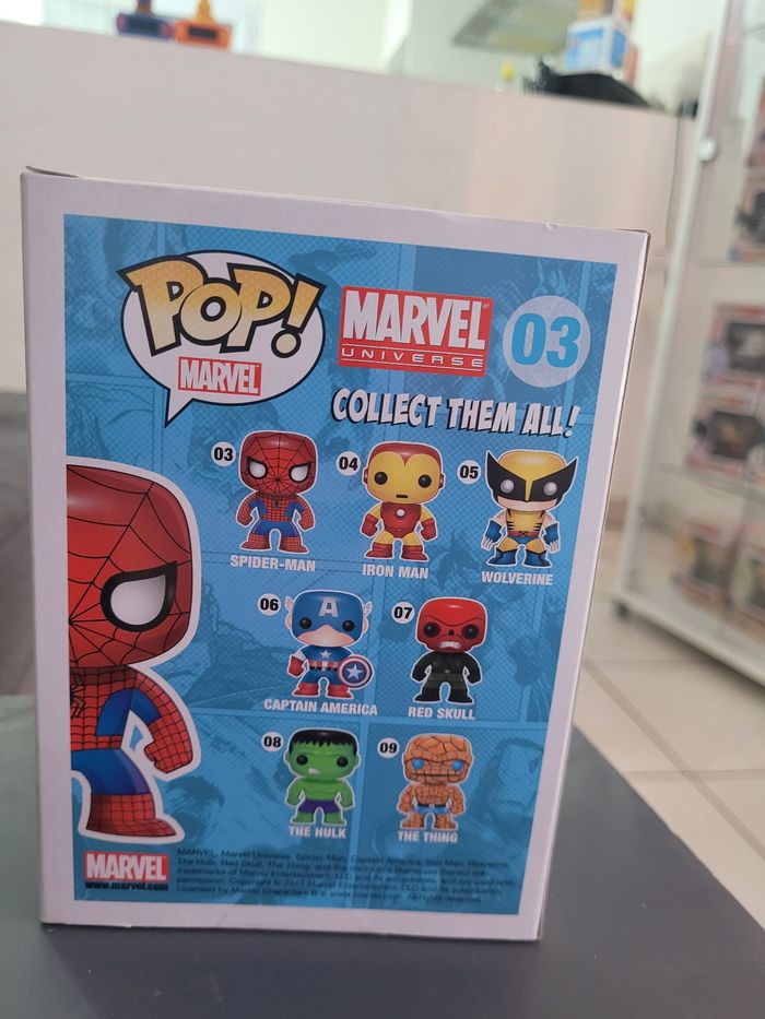 Funko pop marvel Spider man n03 - photo numéro 3