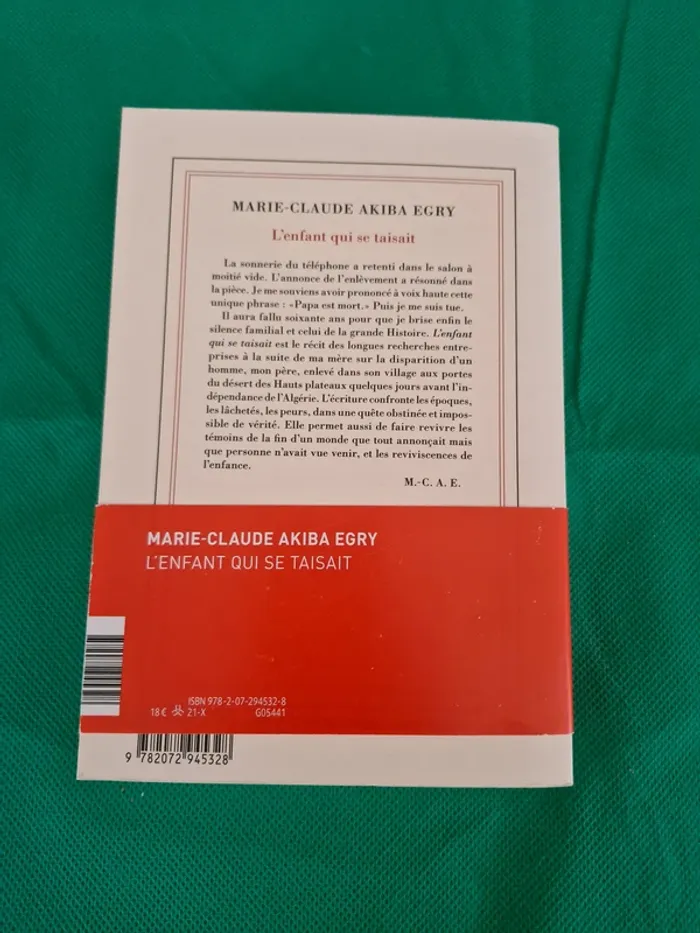 L'enfant qui se taisait Marie-Claude Akiba Egry - photo numéro 5