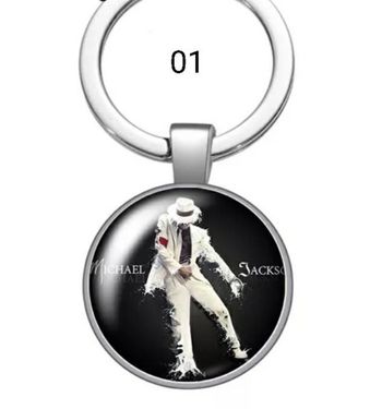 Porte-clés "Michael Jackson" 01