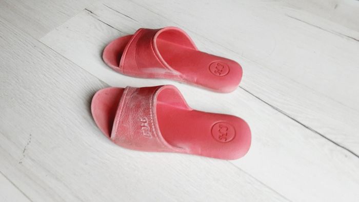 Chaussures fille tongs claquettes roses pointure 36 - photo numéro 4