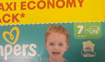 Pampers taille 7