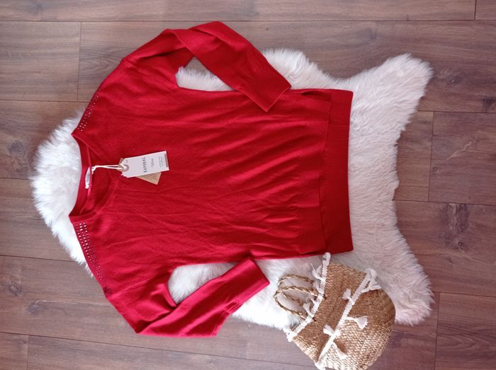 Neuf Kaporal pull rouge 12 ans