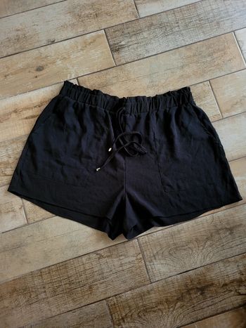 Short noir femme taille 4XL 52-54