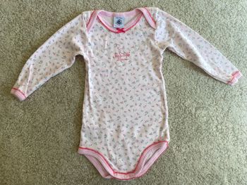 Bodie manches longues fleuris Petit bateau