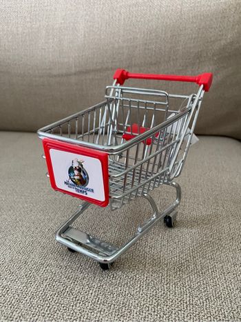 Caddie décoratif Lapin Crétin – Neuf avec étiquette