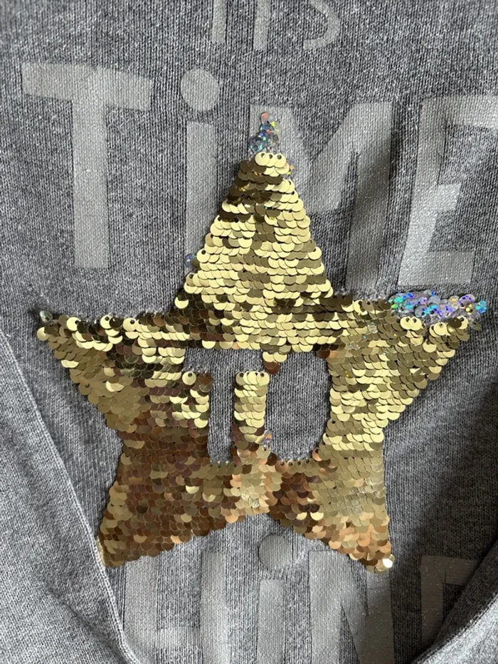 Teeshirt a sequin enfant 12 ans - photo numéro 3