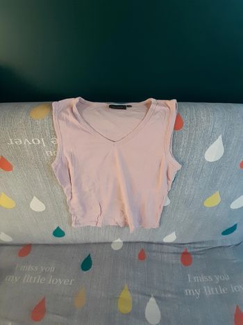 Debardeur rose pâle 42/44