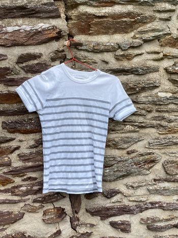 T-shirt rayé Le phare de la baleine