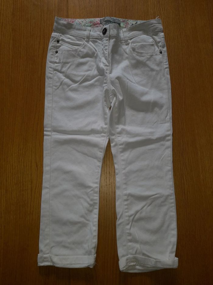 Pantacourt blanc orchestra 10 ans