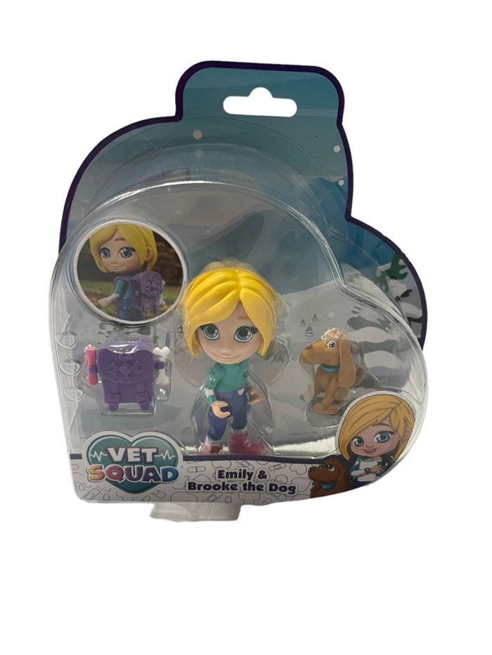 Figurines Vet Squad Emily et Brooke The Dog ToyRock neuf