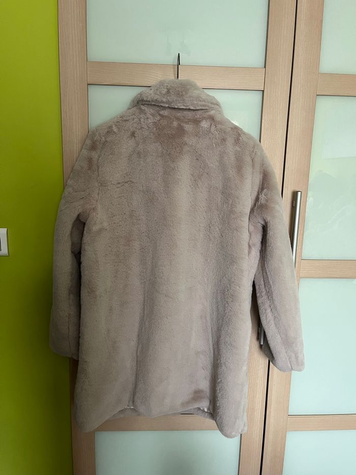 Veste fausse fourrure taille unique choklate - photo numéro 2