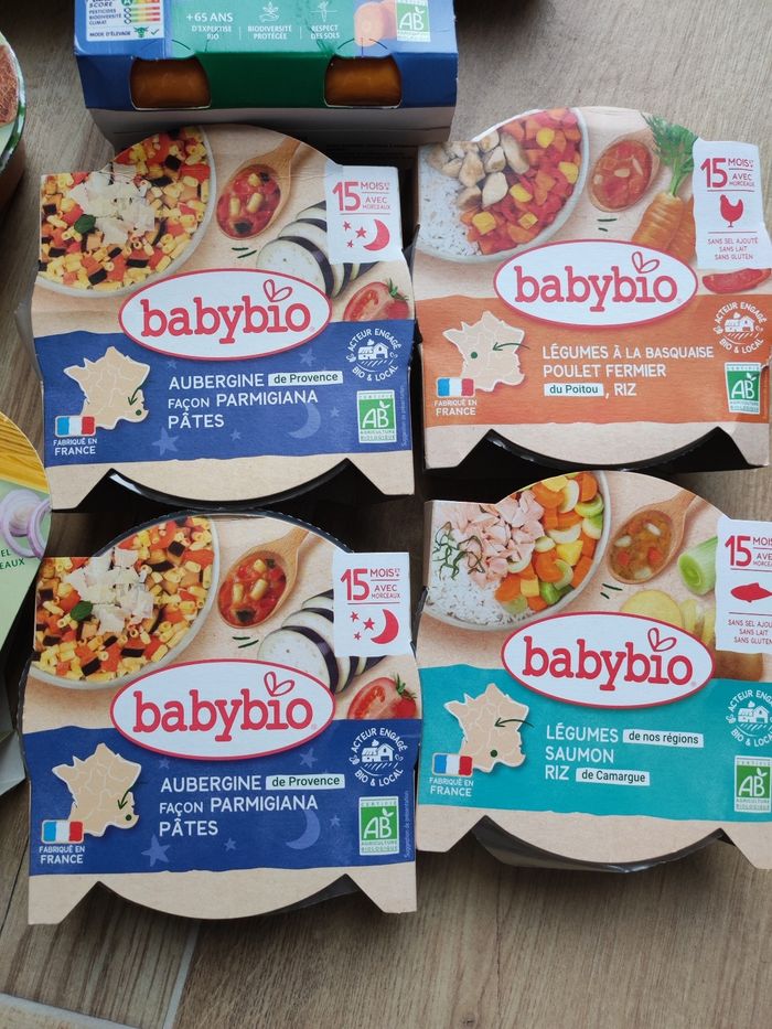 Lots de repas bébé - photo numéro 3