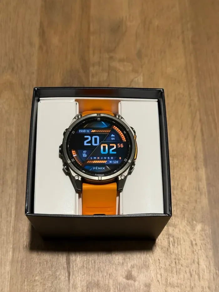 Garmin Fenix ​​8 Sapphire Titanium (47 mm) - photo numéro 4